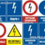 Znaki i tabliczki ostrzegawcze elektryczne