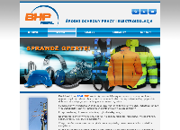 Strona internetowa z REAL BHP - Hurtownia Artykułów BHP i Sprzętu Elektroizolacyjnego