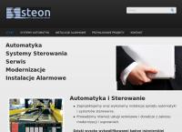 Strona internetowa z steon