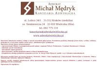 Kancelaria Adwokacka Michał Mędryk Adwokat