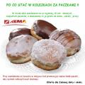 Pączki, Łódź , Wrocław, Rzeszów, Poznań