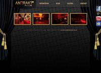 Strona internetowa z Antrakt Club