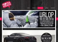 Strona internetowa z Fabryka Kreacji