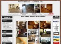 Strona internetowa z Salon Podłóg Bergson