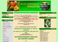 Strona internetowa z Wioletta Sklep Ogrodniczy Nasiona Holenderskie