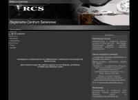 Strona internetowa z Regionalne Centrum Serwisowe