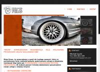 Strona internetowa z P.H.U MiKar malowaniefelg.com regeneracja felg