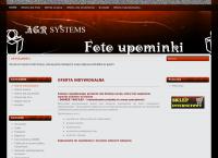 Strona internetowa z Agr-Systems Świat Foto Upominków i Gadżetów Reklamowych