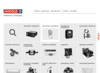 Strona internetowa z Avicold o/Częstochowa