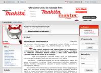 Strona internetowa z Tool Serwis - Sprzedaż, Wypożyczalnia i Serwis Narzędzi