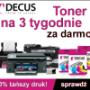 Toner na 3 tygodnie za darmo