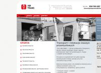Strona internetowa z ABI-Trans Przeprowadzki Katowice. Przewóz, wywóz, utylizacja mebli. Transport.