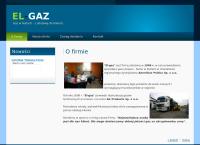 Strona internetowa z P.h. \"el-Gaz\" e. Tulicki