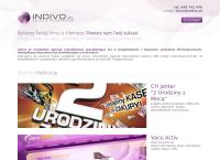 Strona internetowa z Indivo Agencja Interaktywna
