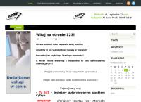Strona internetowa z 123i - MONITORING I ALARMY