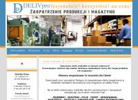 Strona internetowa z Delivpro Monika Nastawska