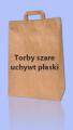 Torby papierowe z uchwytem płaskim