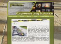 Strona internetowa z Markam