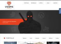 Strona internetowa z VESPA Studio Graficzne
