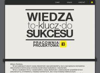 Strona internetowa z Pracownia Projektowa Ib S.c.