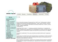 Strona internetowa z Miden