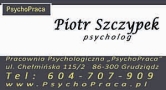 Pracownia Psychologiczna Psychopraca i Gabinet Psychologiczny Piotr Szczypek