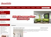 Strona internetowa z Kazen Meble