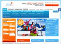 Strona internetowa z Urlopy.pl