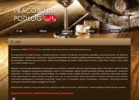 Strona internetowa z Pracownia Podłóg Gama
