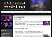 Strona internetowa z Estrada Mobilna