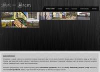 Strona internetowa z Art-Bram