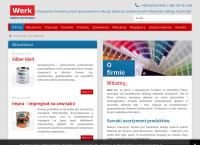 Strona internetowa z Werk. Anna i Krzysztof Motyl S.c.