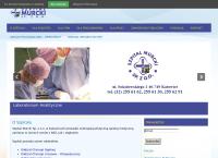 Strona internetowa z Pracownia Psychologiczna Szpital Miejski Murcki W Katowicach