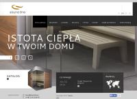 Strona internetowa z Sauna Line Sp. Z O.o.