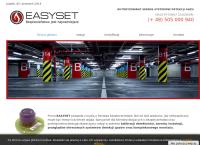 Strona internetowa z Easyset - Serwis Detektorów Gazex