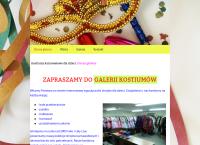 Strona internetowa z Wypożyczalnia Kostiumów Karnawałowych Lublin