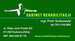 Gabinet Rehabilitacji Mgr Piotr Grabowski