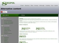 Strona internetowa z Segpol