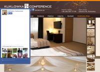 Strona internetowa z Ośrodek Konferencyjno-Wypoczynkowy Kuklówka