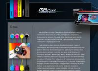 Strona internetowa z Mr Print