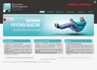 Strona internetowa z PRACOWNIA PSYCHOLOGICZNA Urszula Siwek- badania kierowców, badania na broń, psychoterapia