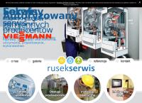Strona internetowa z Rusekserwis