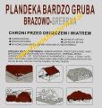 Plandeki 210g/m srebrno-brązowe