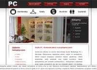 Strona internetowa z Pc Studio
