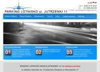 Strona internetowa z Parking Lotnisko Jutrzenki 11