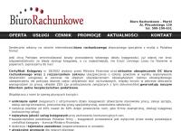 Strona internetowa z Biuro Rachunkowe - Marki