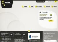 Strona internetowa z Ornet Sp. Z O.o.