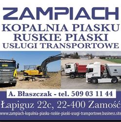 Zampiach Kopalnia Piasku Ruskie Piaski A. Błaszczak
