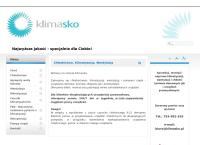 Strona internetowa z Klimasko