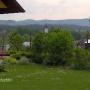 widok z ogrodu
